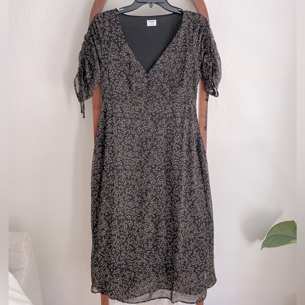 Cotton On Floral Midi Babydoll Dress